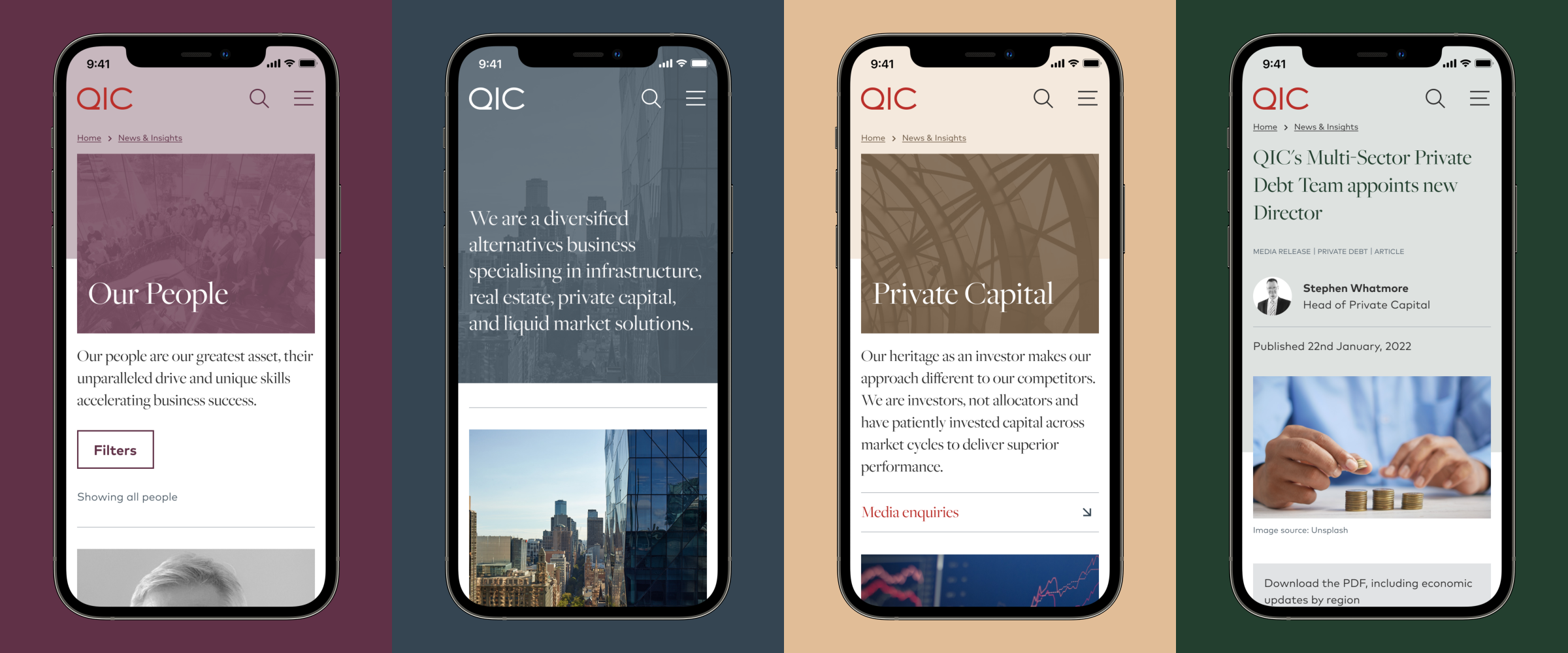 QIC 4 Phone Mockup