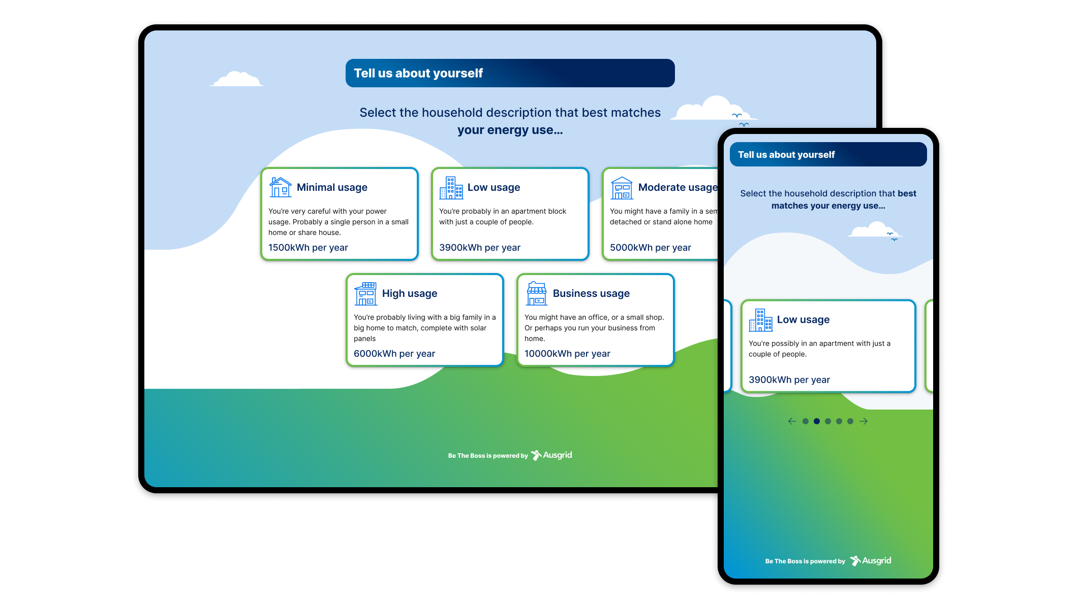 Ausgrid Be The Boss Image Usage Page